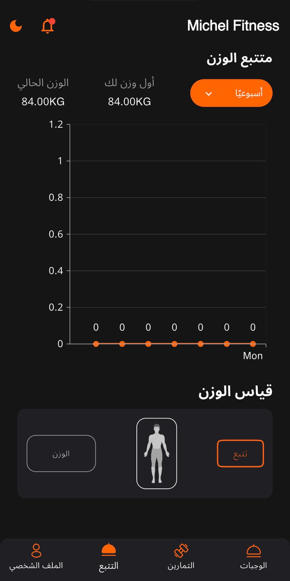 تعديلات حسب تقدّمك